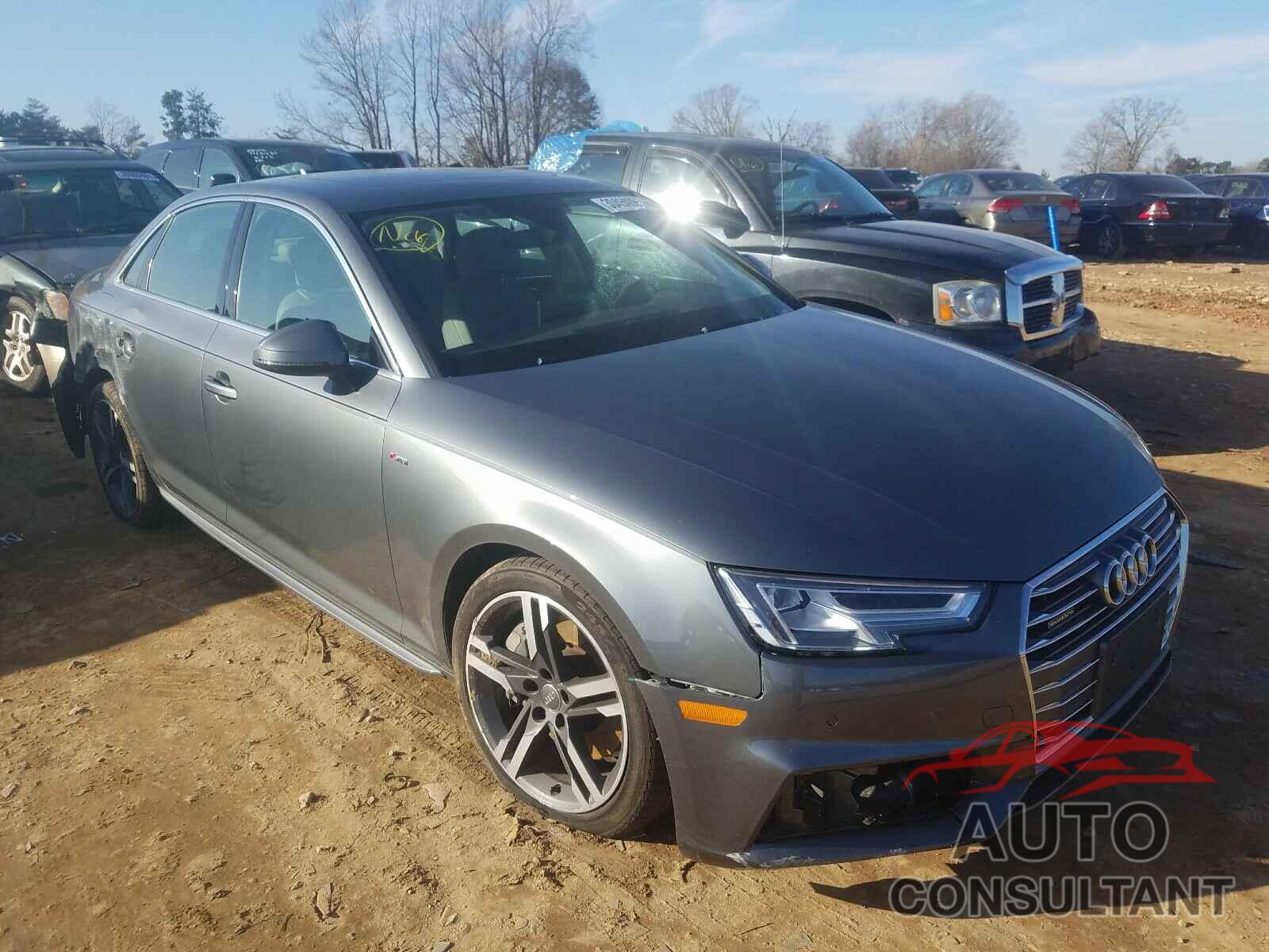 AUDI A4 2017 - WAUENAF4XHN036538