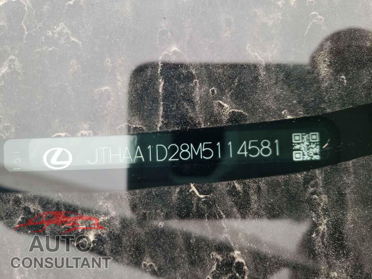 LEXUS IS 2021 - JTHAA1D28M5114581