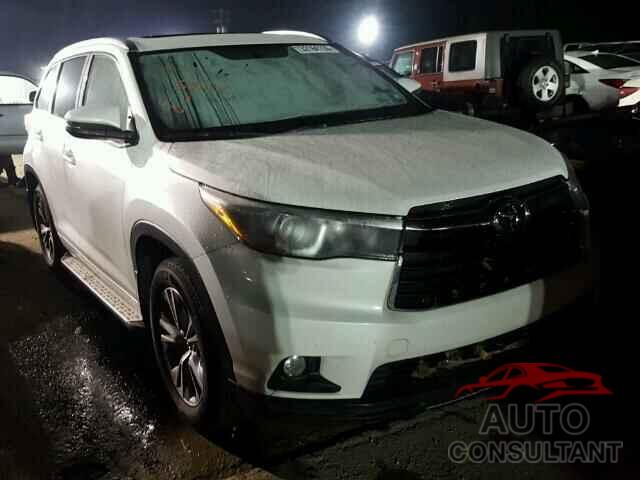 TOYOTA HIGHLANDER 2015 - 5TDKKRFH4FS053861