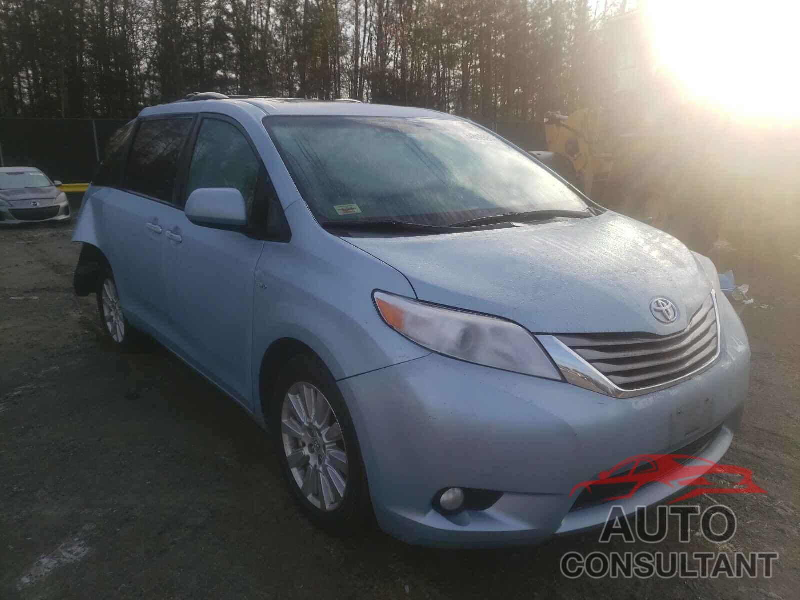 TOYOTA SIENNA 2017 - 5TDDZ3DC7HS150239