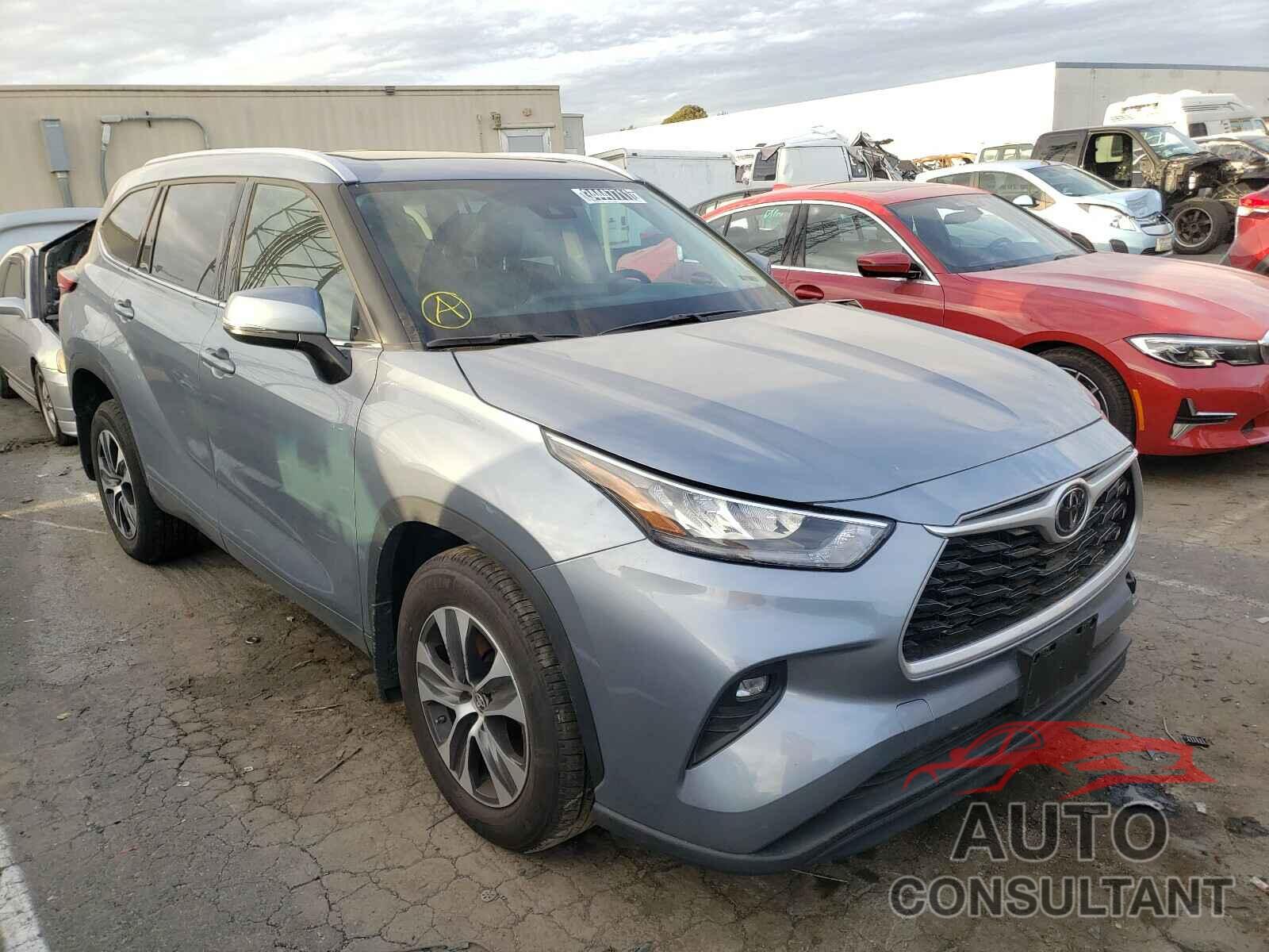 TOYOTA HIGHLANDER 2020 - 5TDGZRBH5LS010973