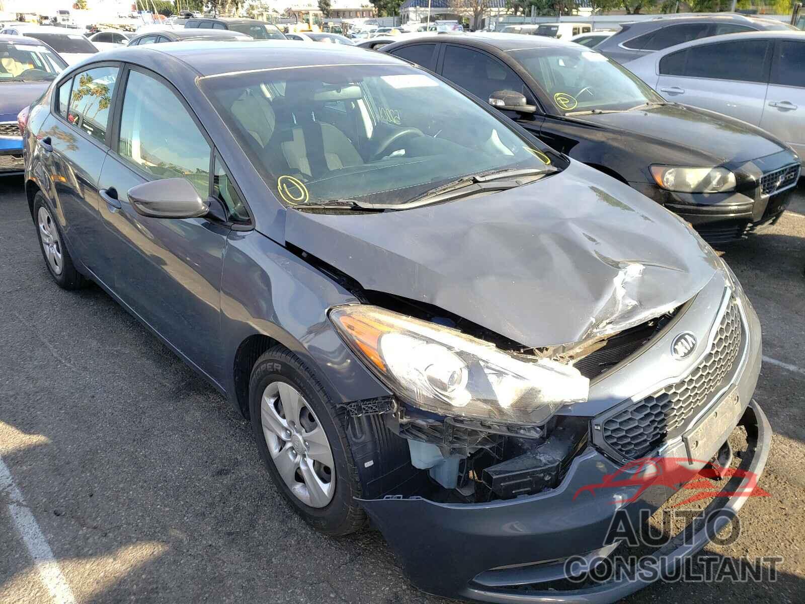 KIA FORTE 2016 - KNAFK4A66G5586339