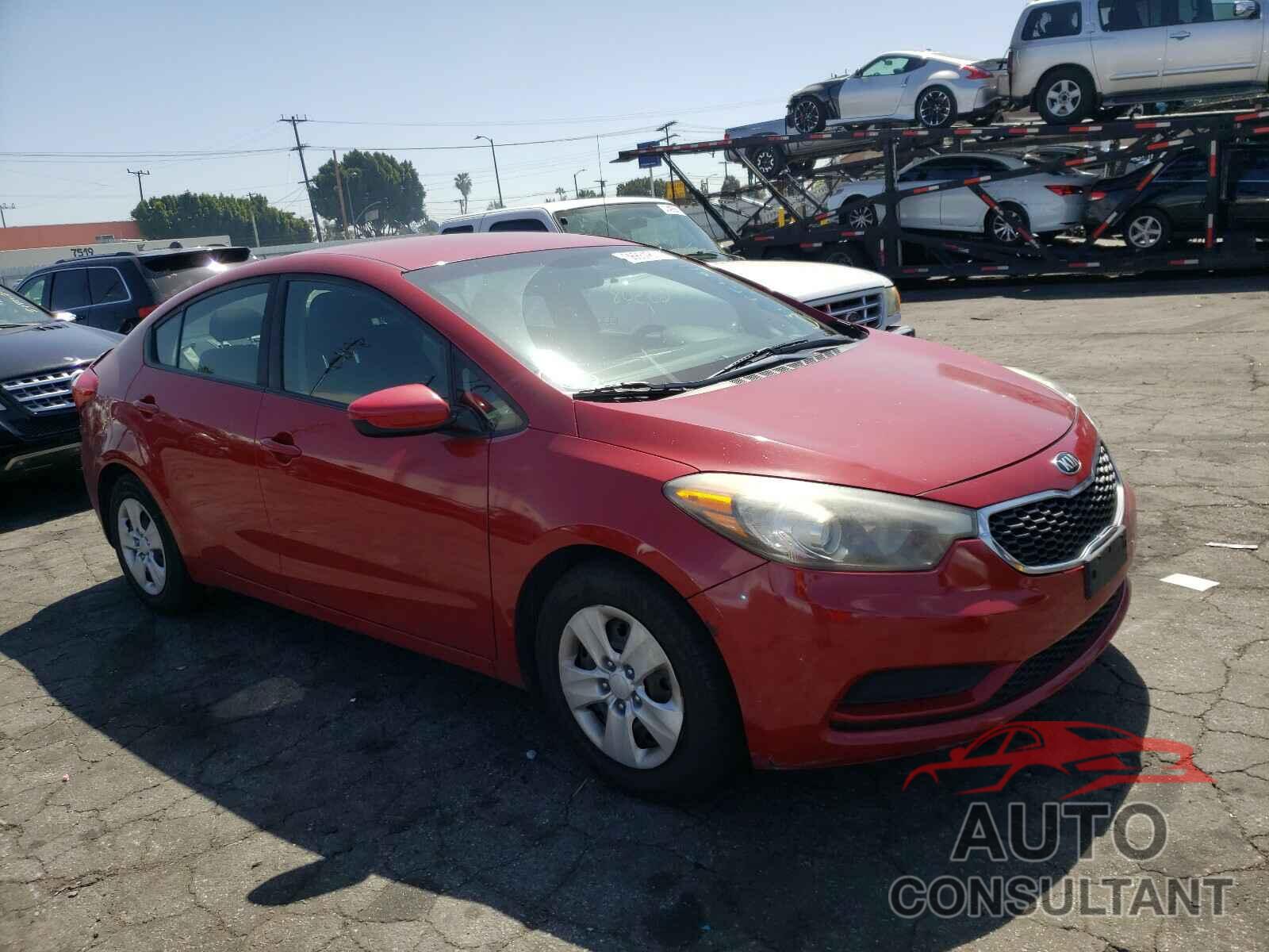 KIA FORTE 2016 - KNAFK4A64G5613280