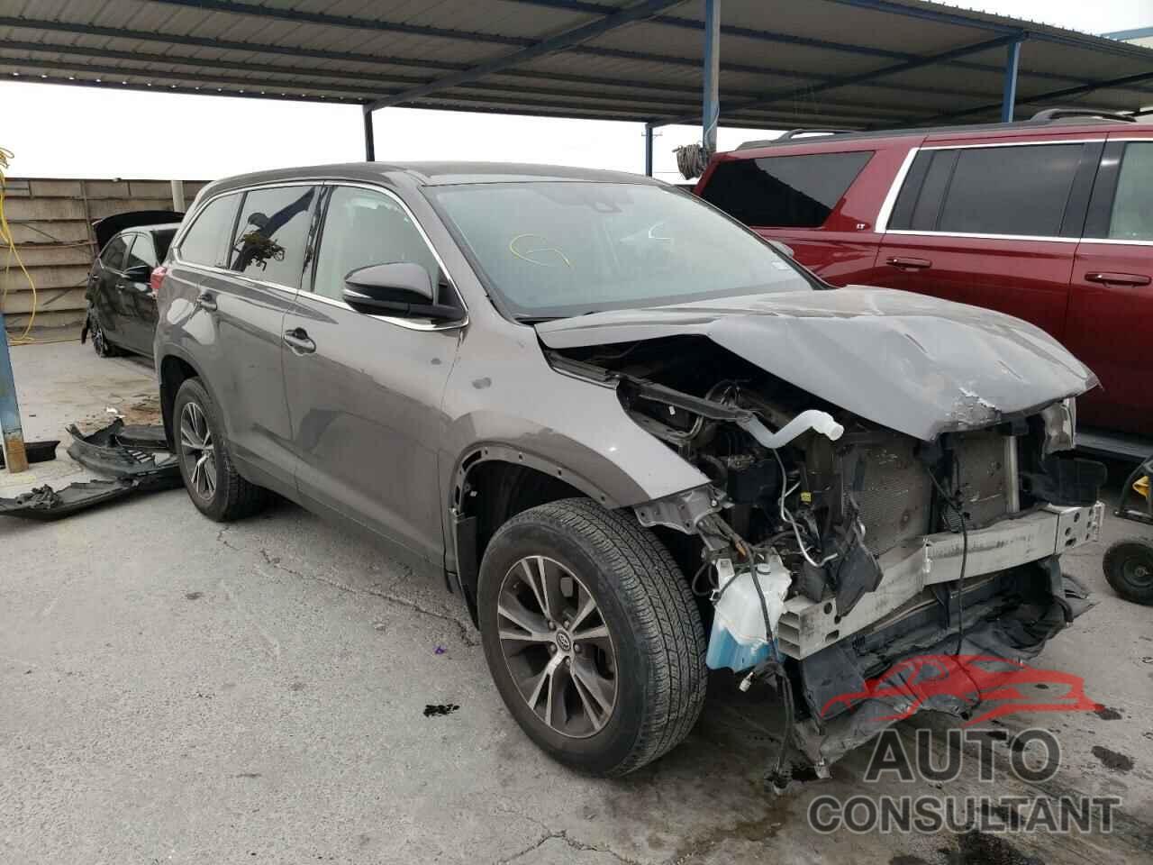 TOYOTA HIGHLANDER 2019 - 5TDZARFH3KS052101