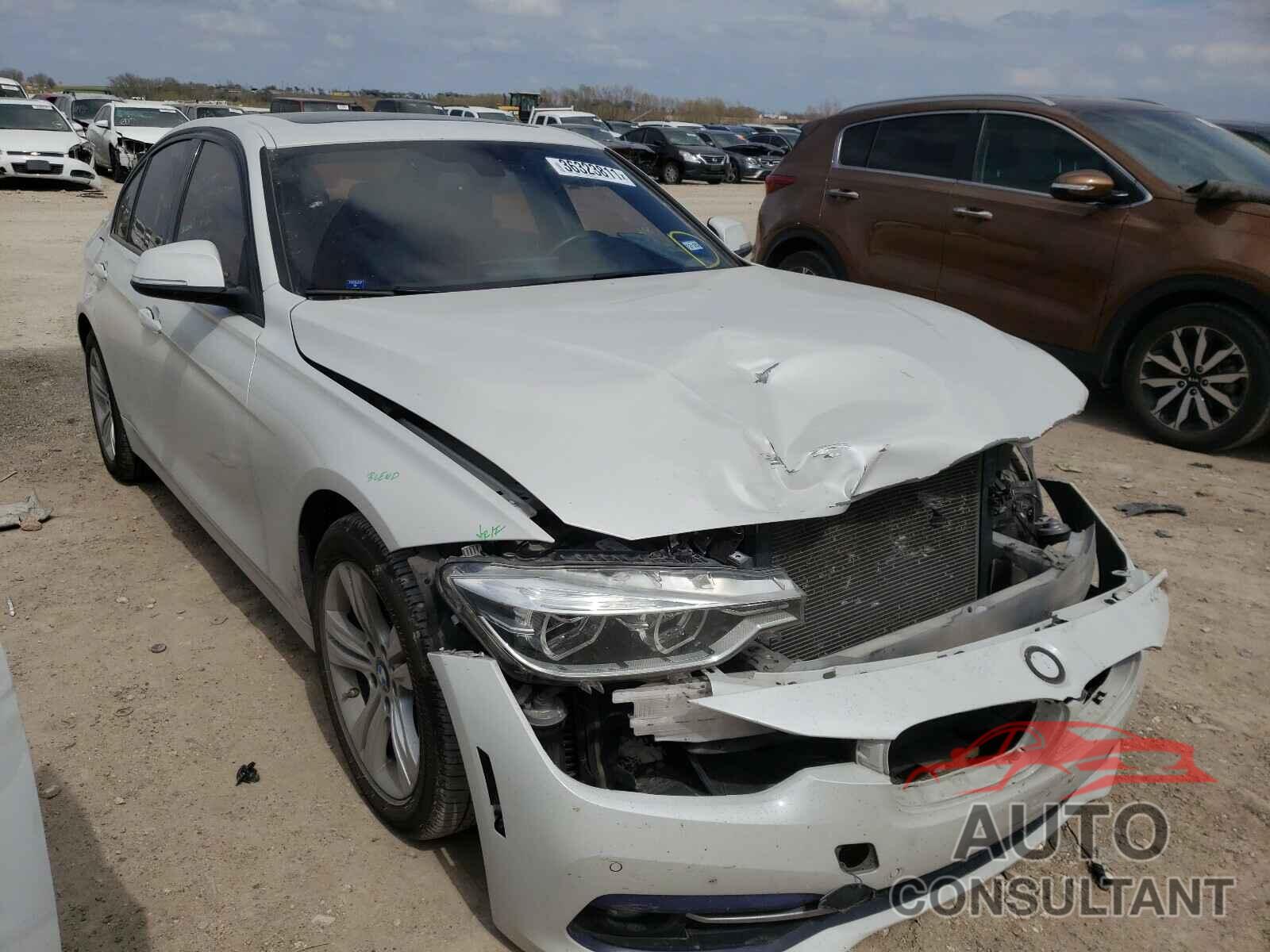BMW 3 SERIES 2016 - WBA8E9G51GNT83693