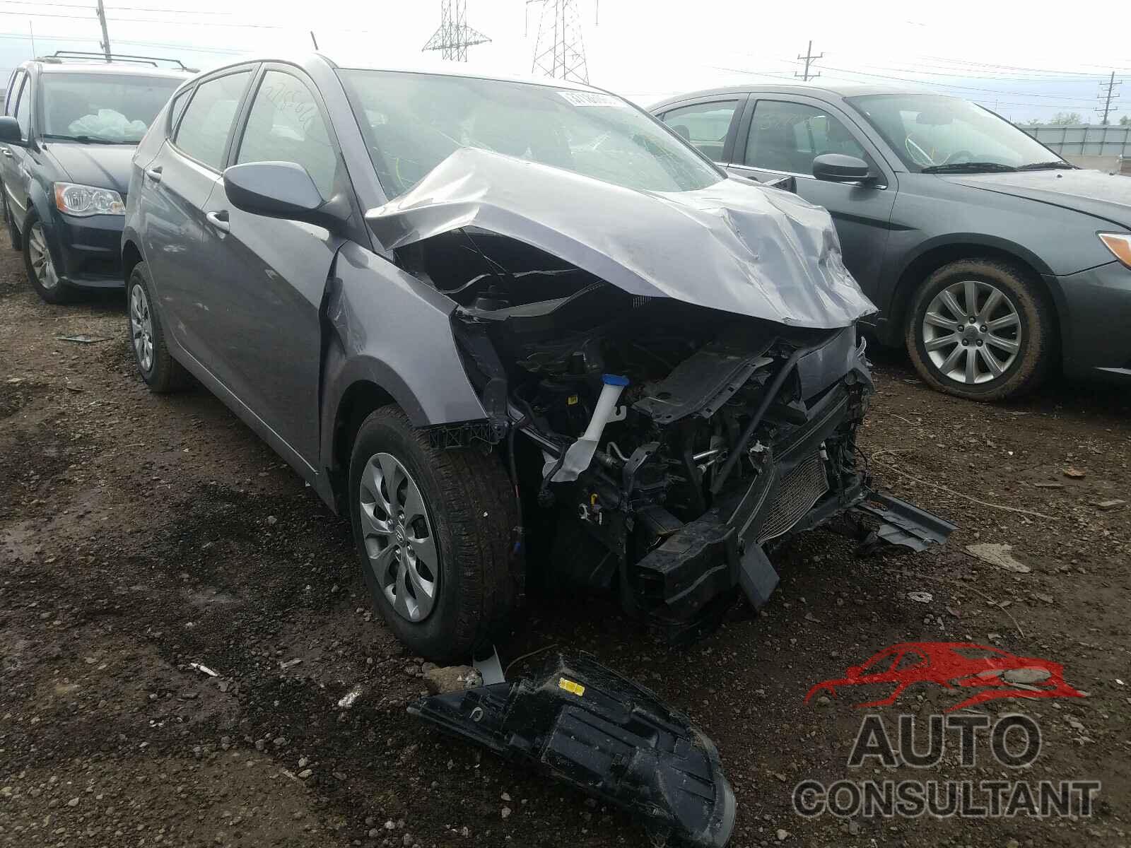 HYUNDAI ACCENT 2017 - KMHCT5AE2HU311487