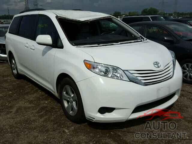 TOYOTA SIENNA 2016 - 5TDKK3DC0GS765287