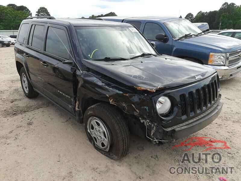 JEEP PATRIOT 2017 - 1C4NJPBB3HD121037