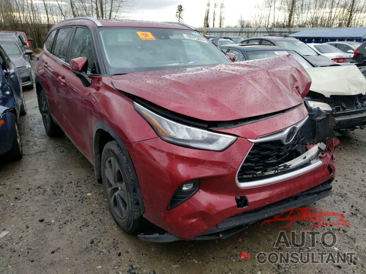TOYOTA HIGHLANDER 2020 - 5TDGZRBH5LS509479