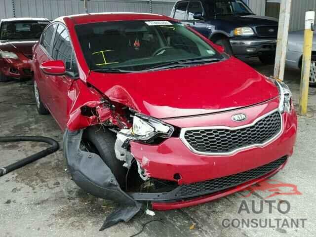 KIA FORTE 2015 - KNAFX4A61F5285302