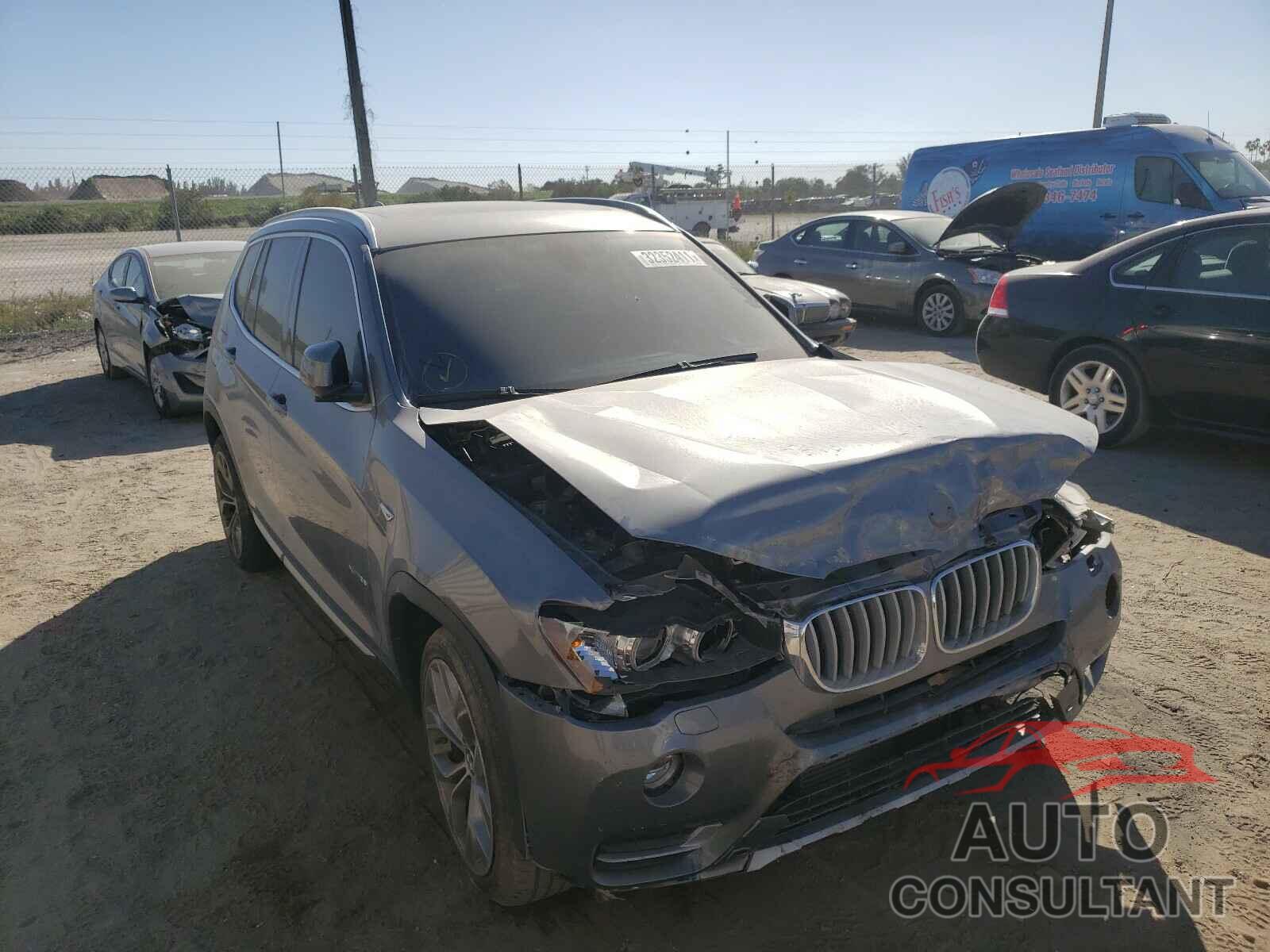 BMW X3 2016 - 5UXWX7C54G0K36553