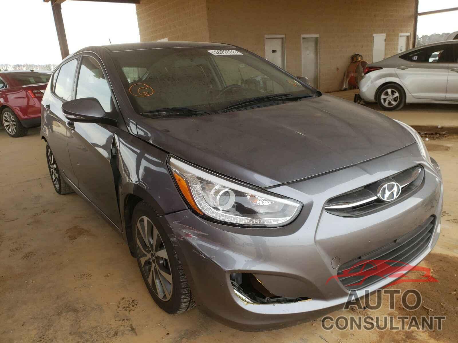 HYUNDAI ACCENT 2017 - KMHCU5AE9HU321219