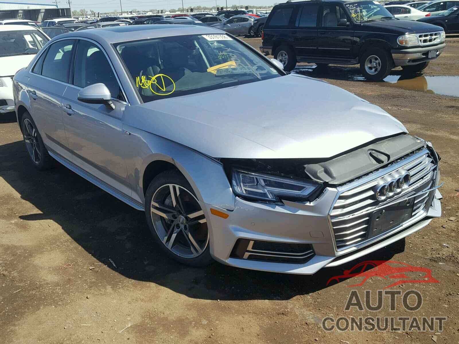 AUDI A4 2018 - WAUENAF42JA079607