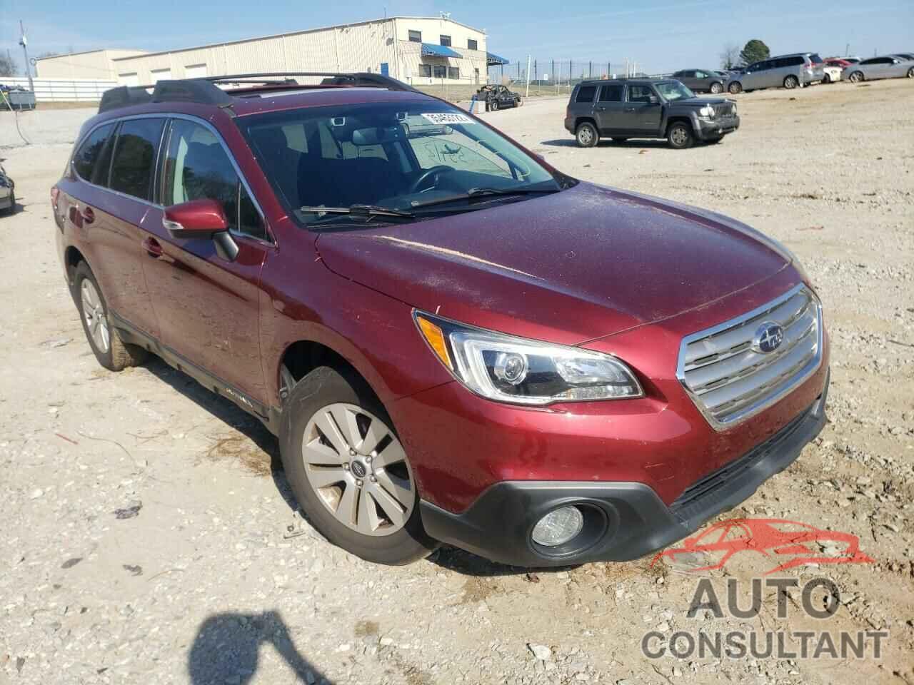 SUBARU OUTBACK 2016 - 4S4BSAHC1G3297209