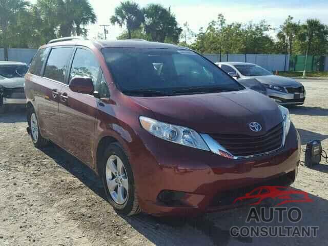 TOYOTA SIENNA 2015 - 5TDKK3DC0FS647741