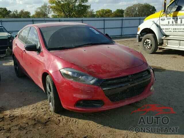 DODGE DART 2015 - 1C3CDFBB0FD116646