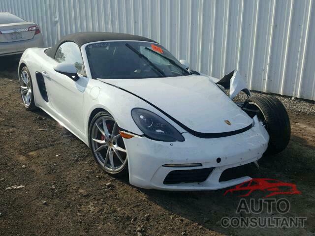 PORSCHE BOXSTER 2017 - WP0CB2A85HS240507