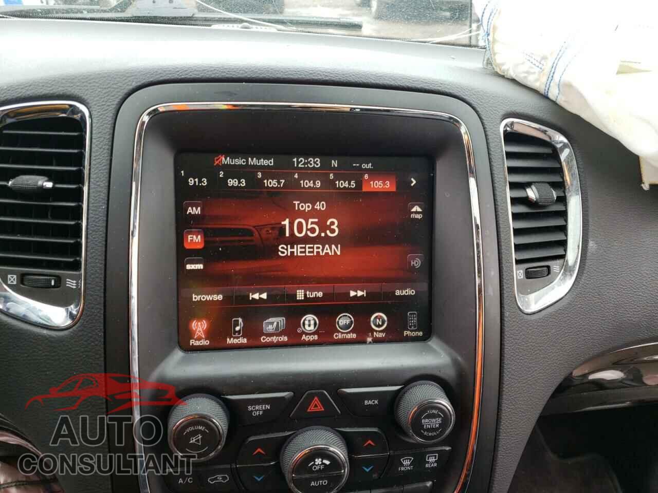 DODGE DURANGO 2016 - 1C4RDJDG5GC394631