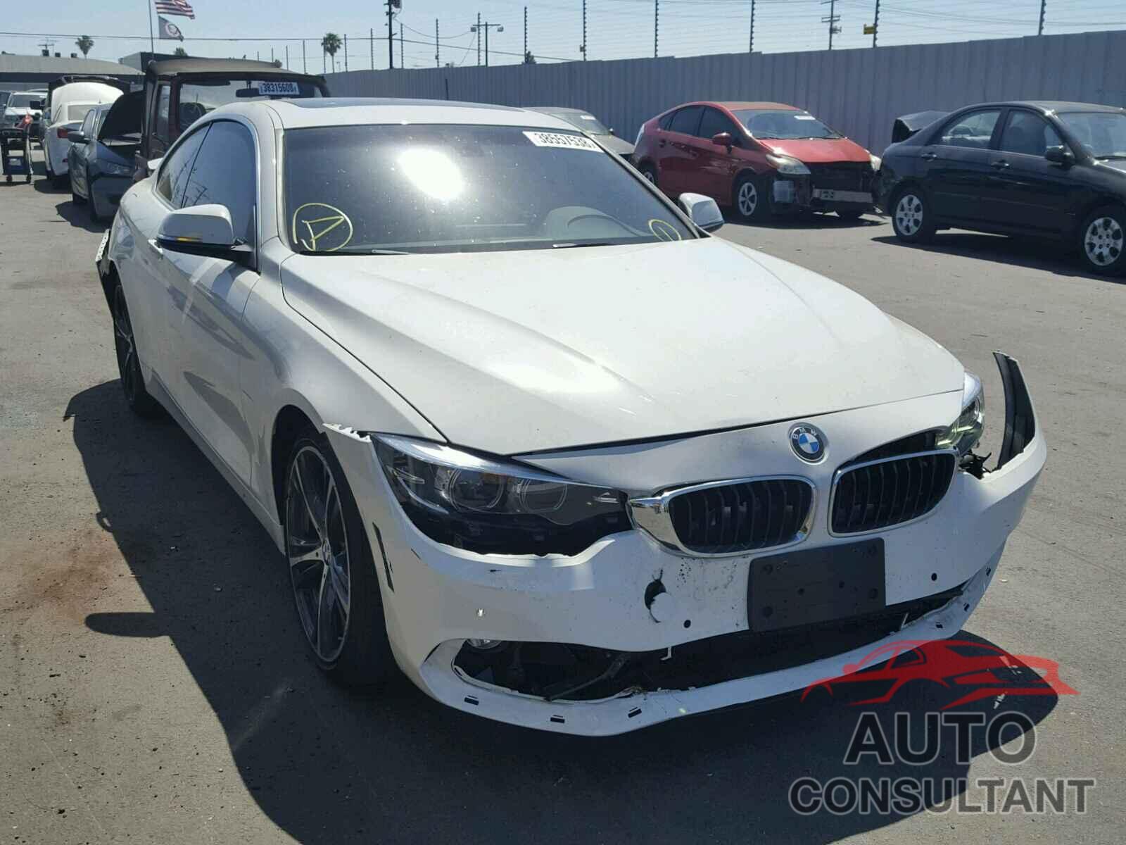 BMW 4 SERIES 2018 - WBA4W7C52JAB93523