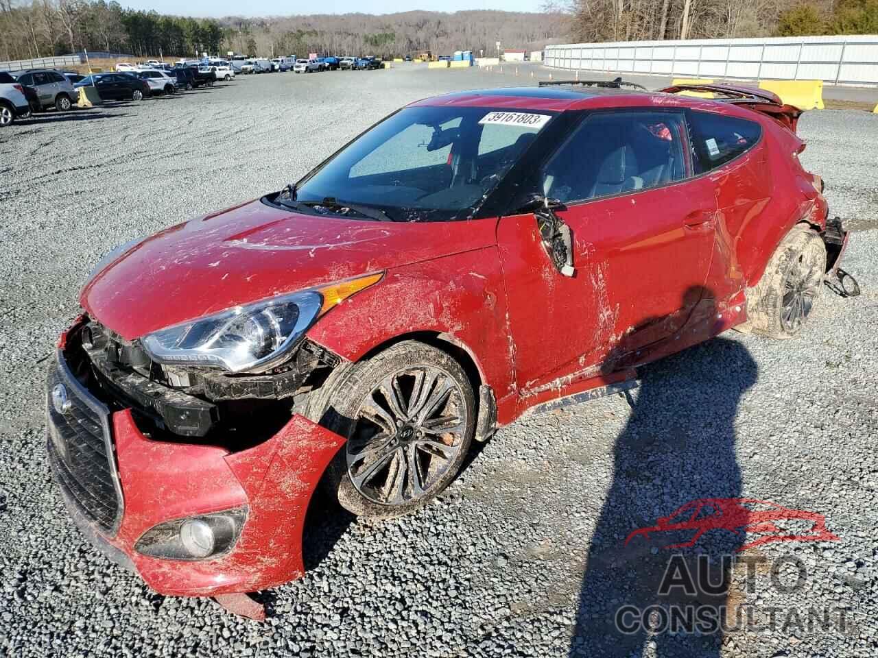 HYUNDAI VELOSTER 2016 - KMHTC6AE4GU252883