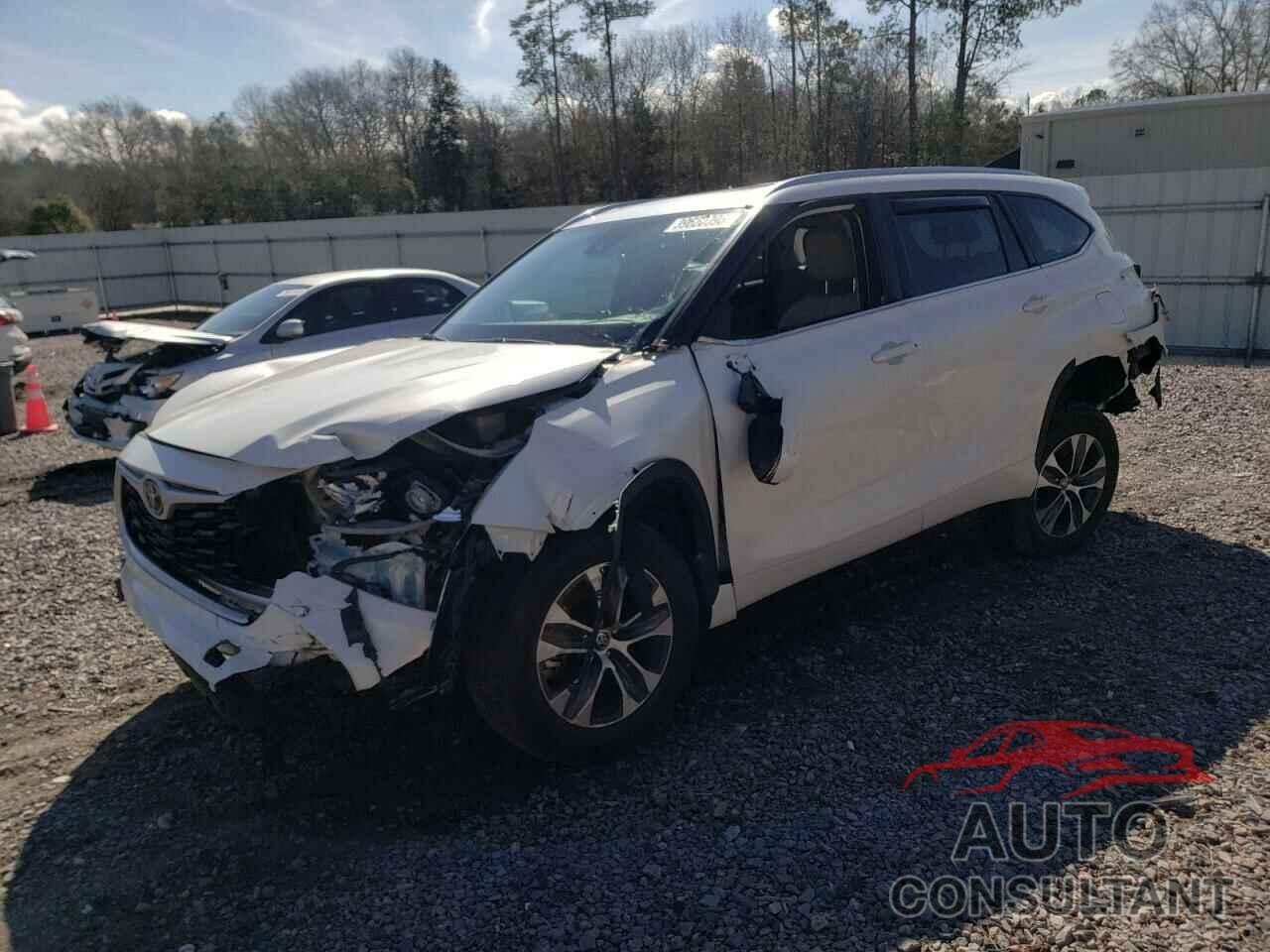 TOYOTA HIGHLANDER 2021 - 5TDGZRAH5MS514989