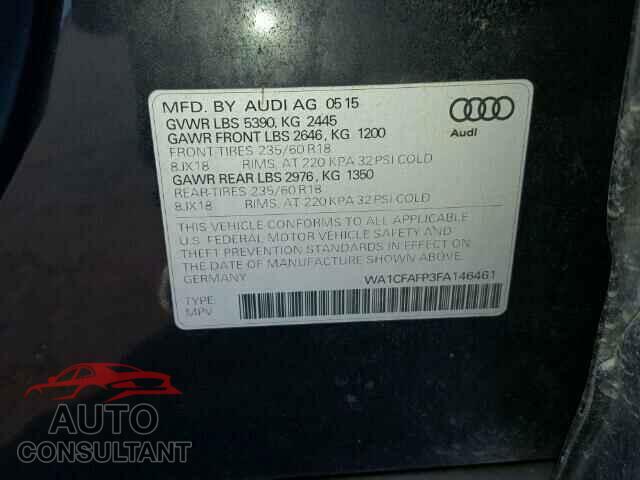 AUDI Q5 2015 - WA1CFAFP3FA146461