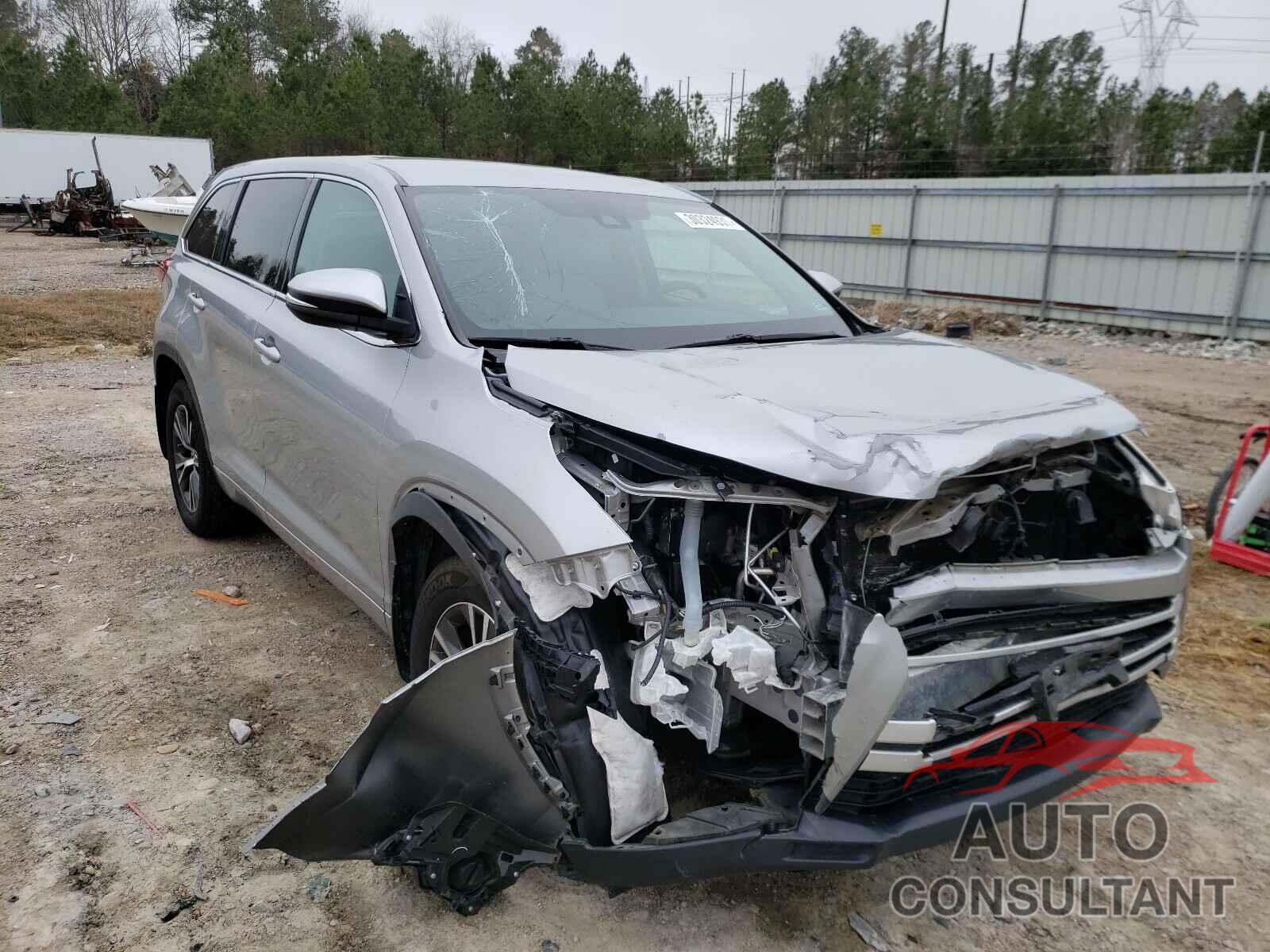 TOYOTA HIGHLANDER 2017 - 5TDBZRFH1HS455724