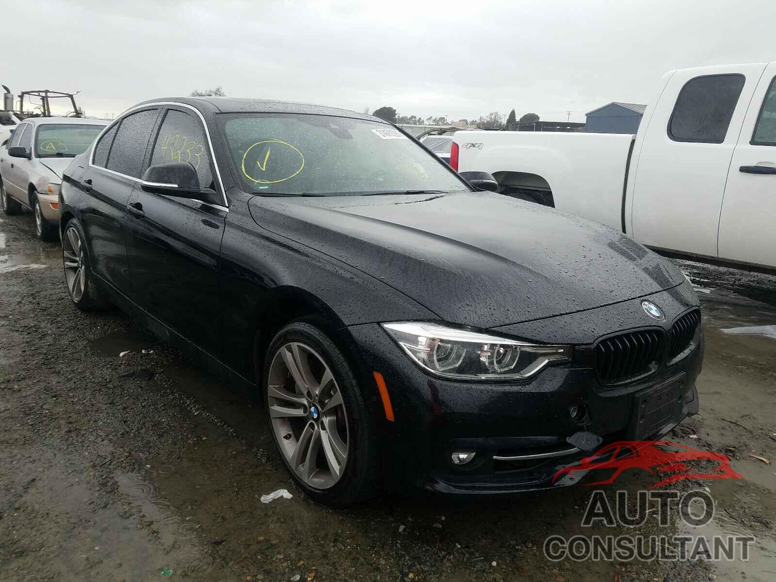 BMW 3 SERIES 2016 - WBA8B3G51GNT91976