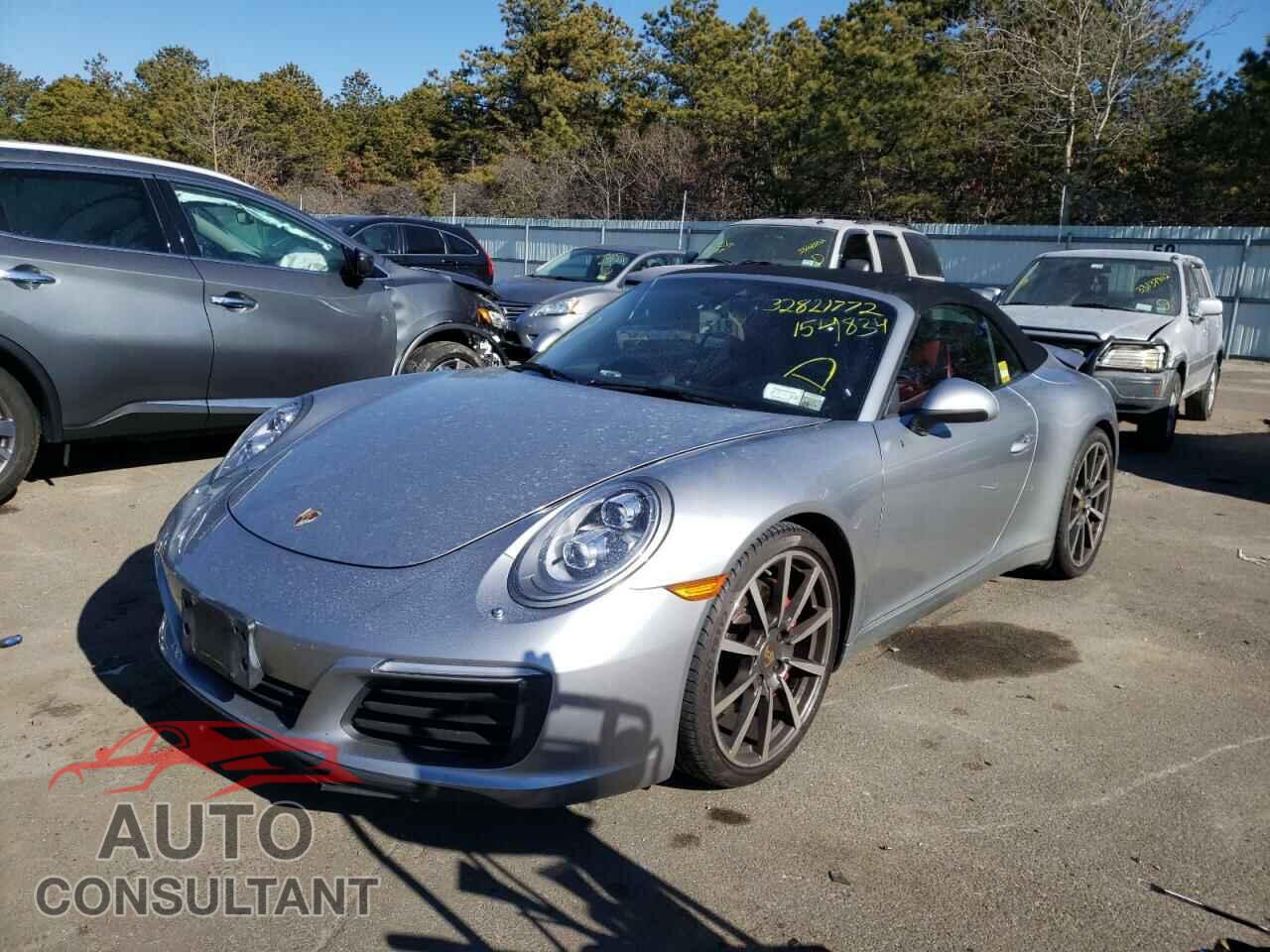 PORSCHE 911 2017 - WP0CB2A95HS154834