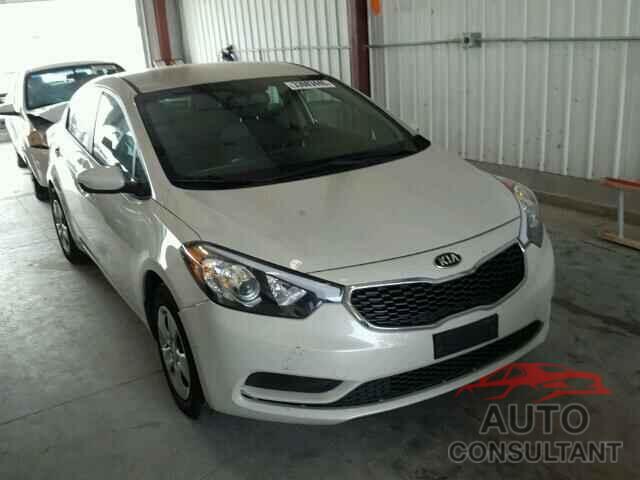 KIA FORTE 2015 - KNAFK4A65F5291456