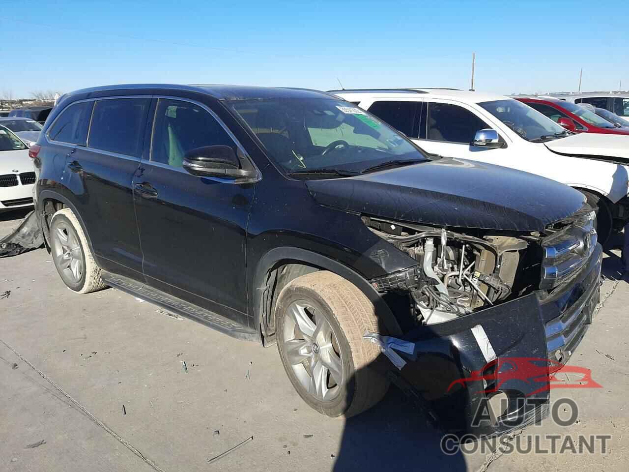 TOYOTA HIGHLANDER 2017 - 5TDYZRFH5HS196956