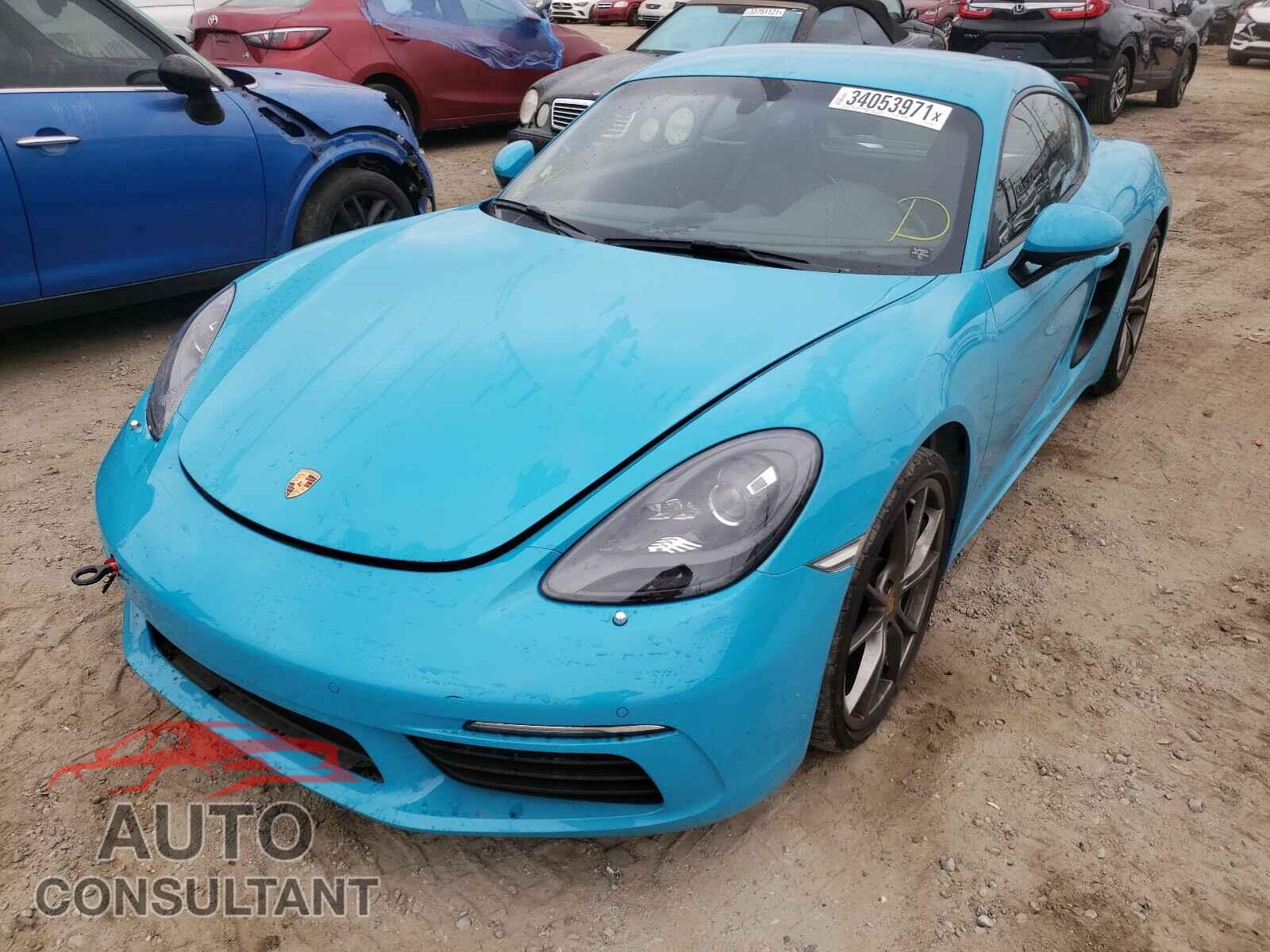 PORSCHE CAYMAN 2017 - WP0AA2A88HS270188