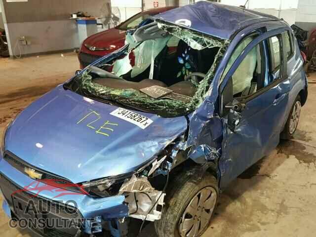 CHEVROLET SPARK 2017 - KL8CA6SA7HC756608