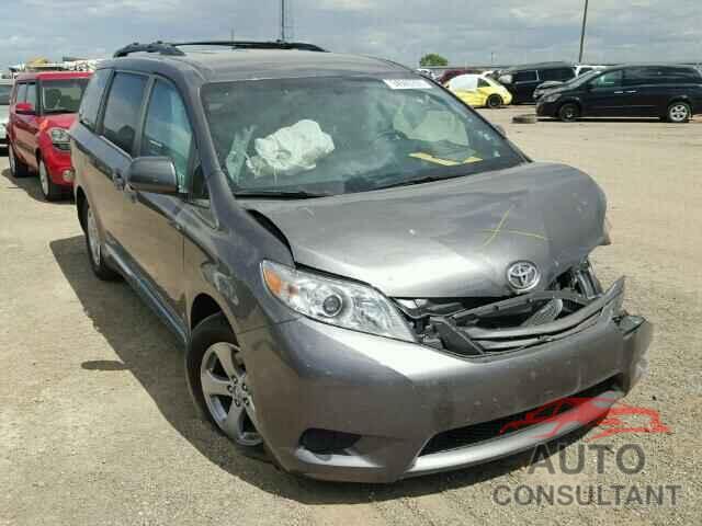 TOYOTA SIENNA 2016 - 5TDKK3DC5GS699321