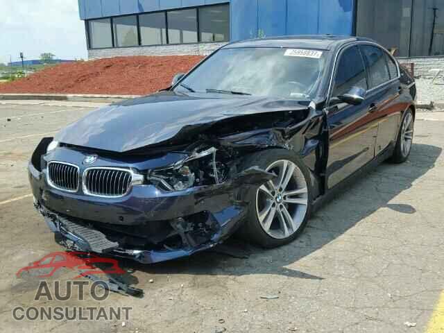 BMW 3 SERIES 2016 - WBA8E3G57GNU01305