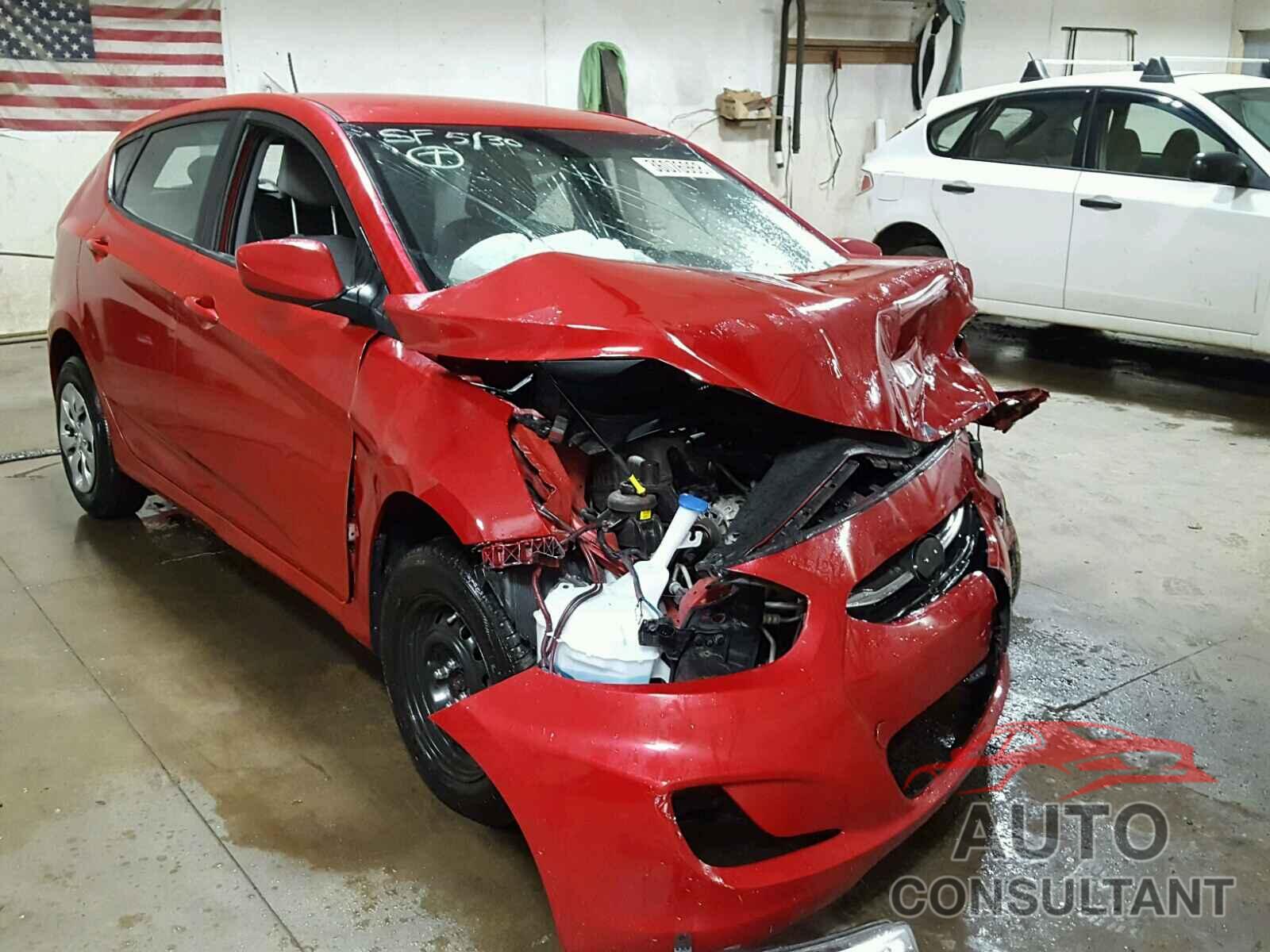 HYUNDAI ACCENT 2015 - KMHCT5AEXFU213658
