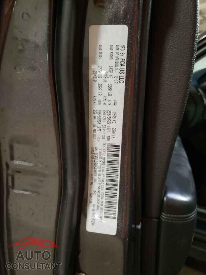 DODGE DURANGO 2017 - 1C4RDJDG1HC930914