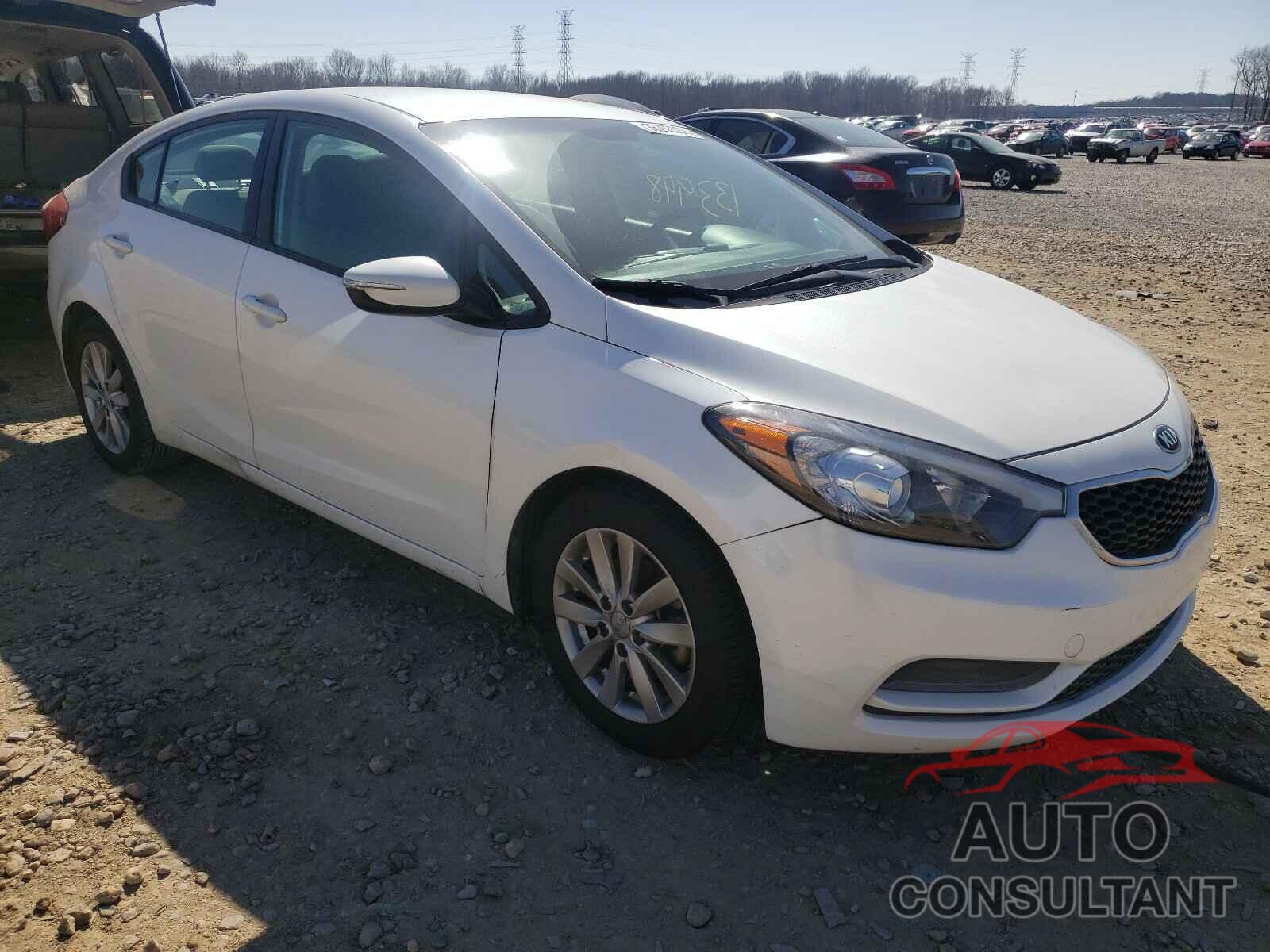 KIA FORTE 2016 - KNAFX4A66G5445739