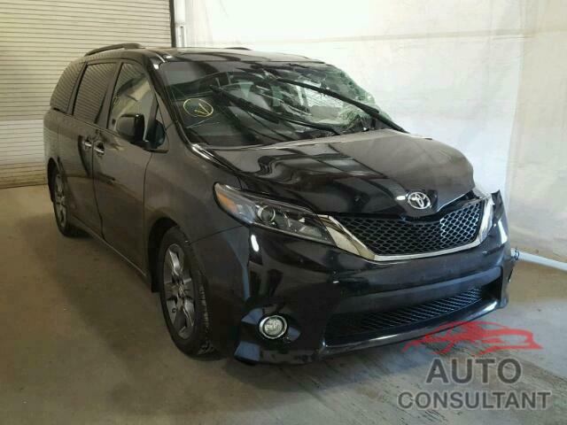 TOYOTA SIENNA 2015 - 5TDXK3DC5FS596856