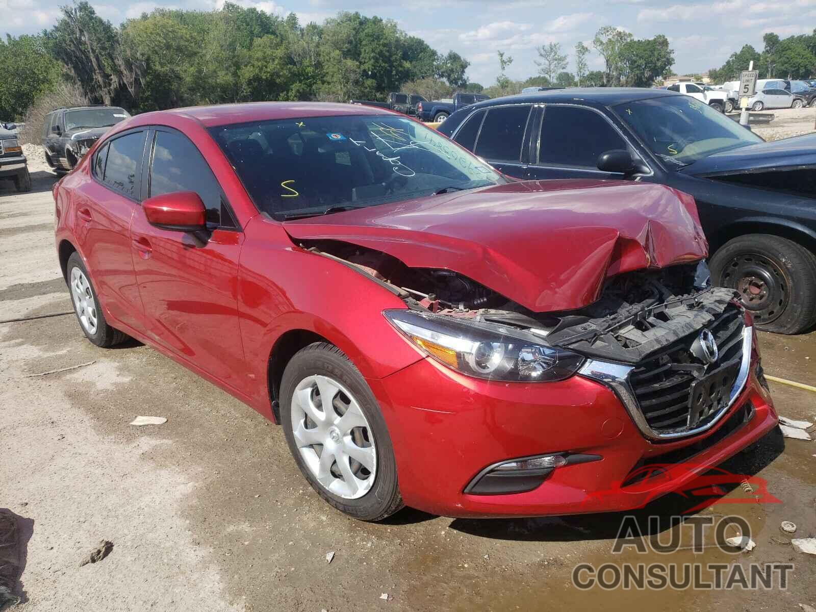 MAZDA 3 2017 - 3MZBN1U7XHM134608