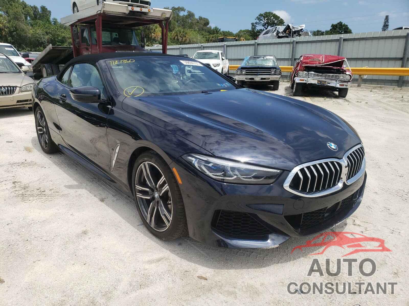 BMW 8 SERIES 2020 - WBADZ4C03LCE07534