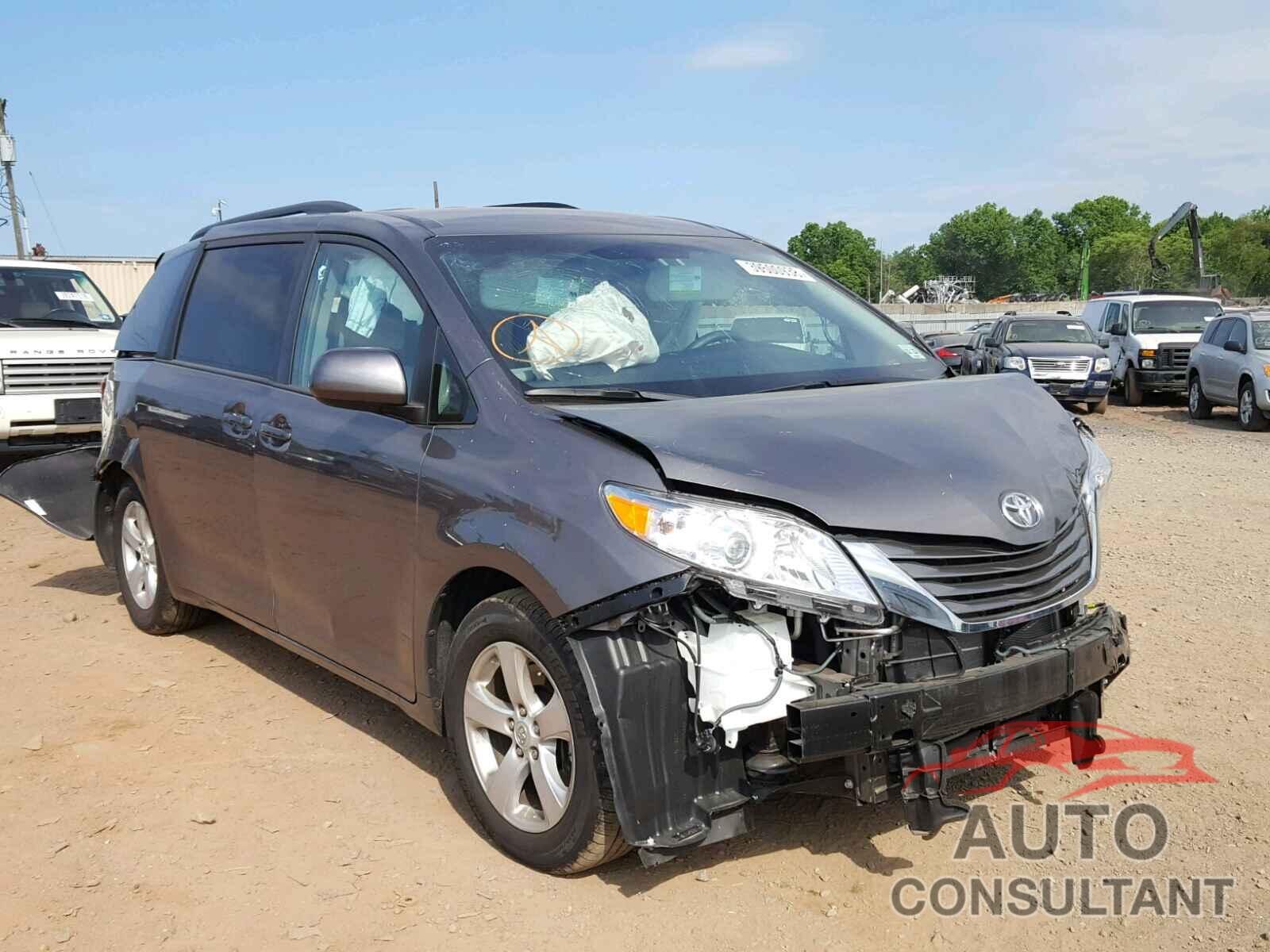 TOYOTA SIENNA 2017 - 5TDKZ3DCXHS776018