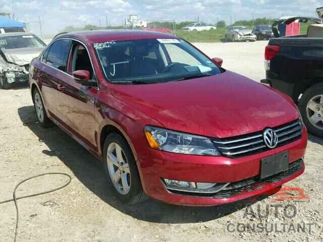 VOLKSWAGEN PASSAT 2015 - 1VWAT7A38FC093416