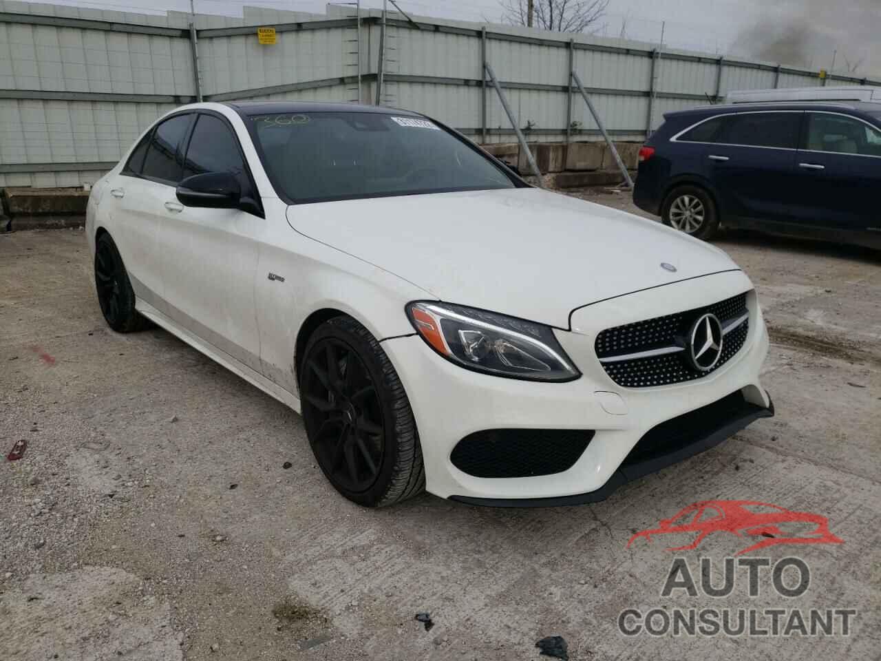 MERCEDES-BENZ C-CLASS 2017 - 55SWF6EB4HU191262