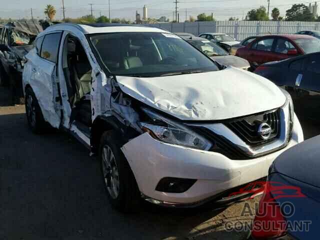 NISSAN MURANO 2015 - 5N1AZ2MG4FN279585