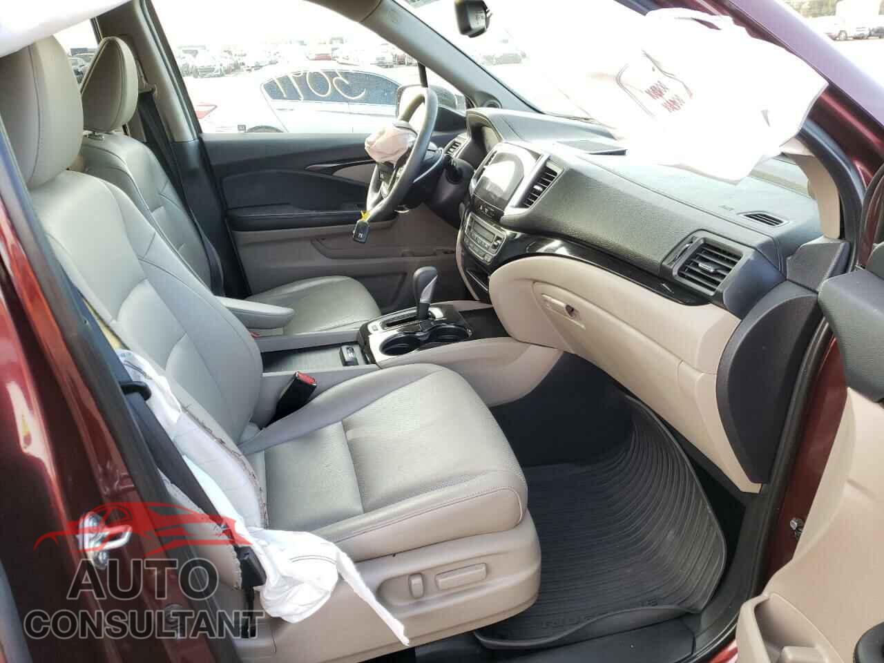 HONDA RIDGELINE 2017 - 5FPYK3F73HB030794