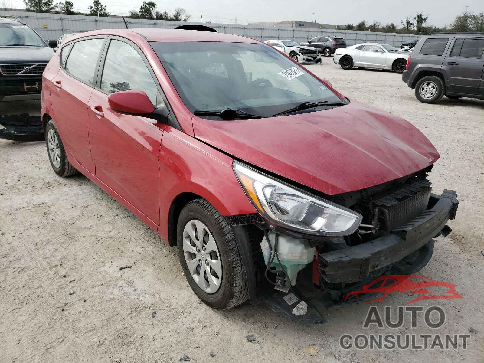 HYUNDAI ACCENT 2016 - KMHCT5AE7GU268165