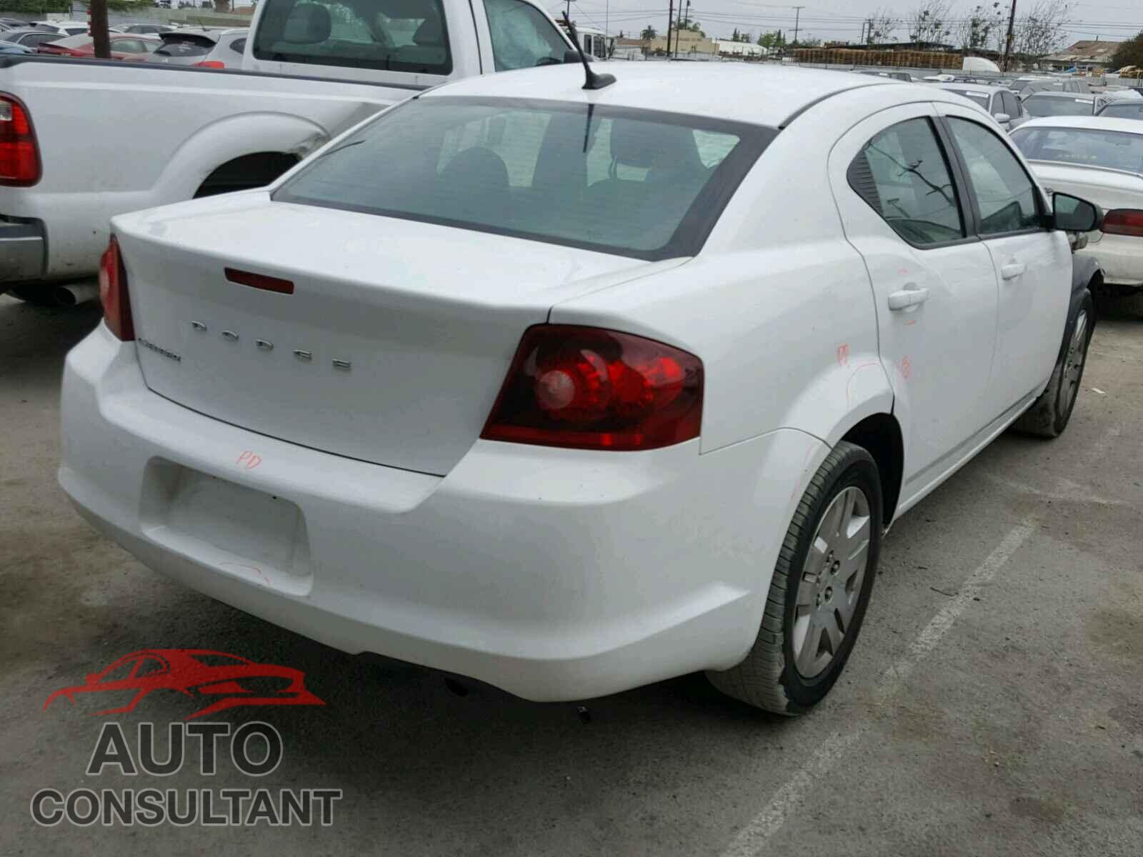 DODGE AVENGER 2012 - 1V2ME2CA8MC238815