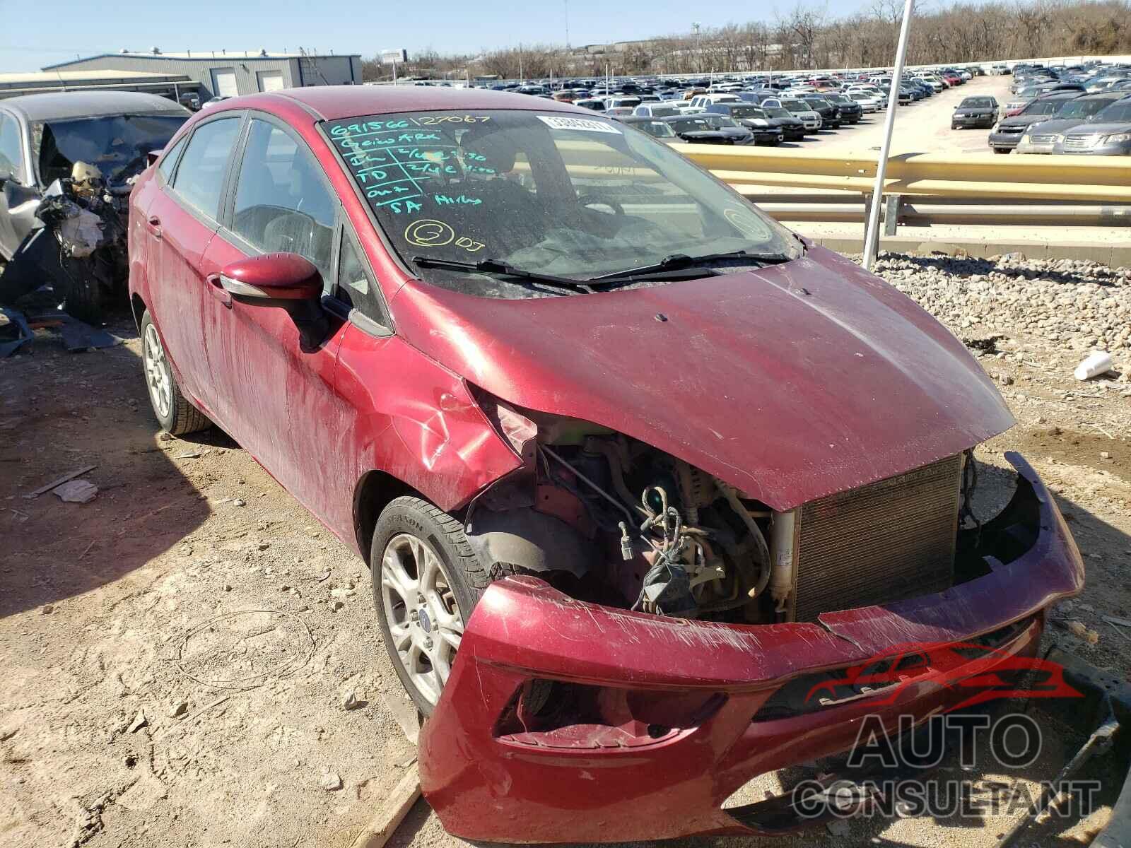 FORD FIESTA 2016 - 3FADP4BJ8GM127067