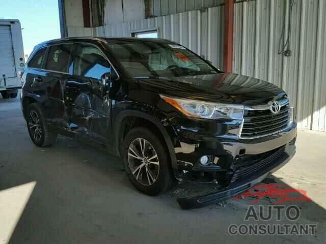 TOYOTA HIGHLANDER 2016 - 5TDKKRFH3GS152866